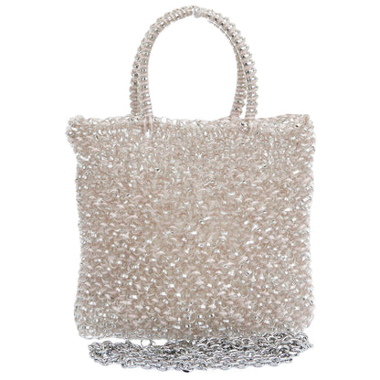 ANTEPRIMA アンテプリマ 美品 ミニアトゥーラ 2WAY ワイヤーバッグ ハンドバッグ ショルダーバッグ レディース ピンク ハンドバッグ