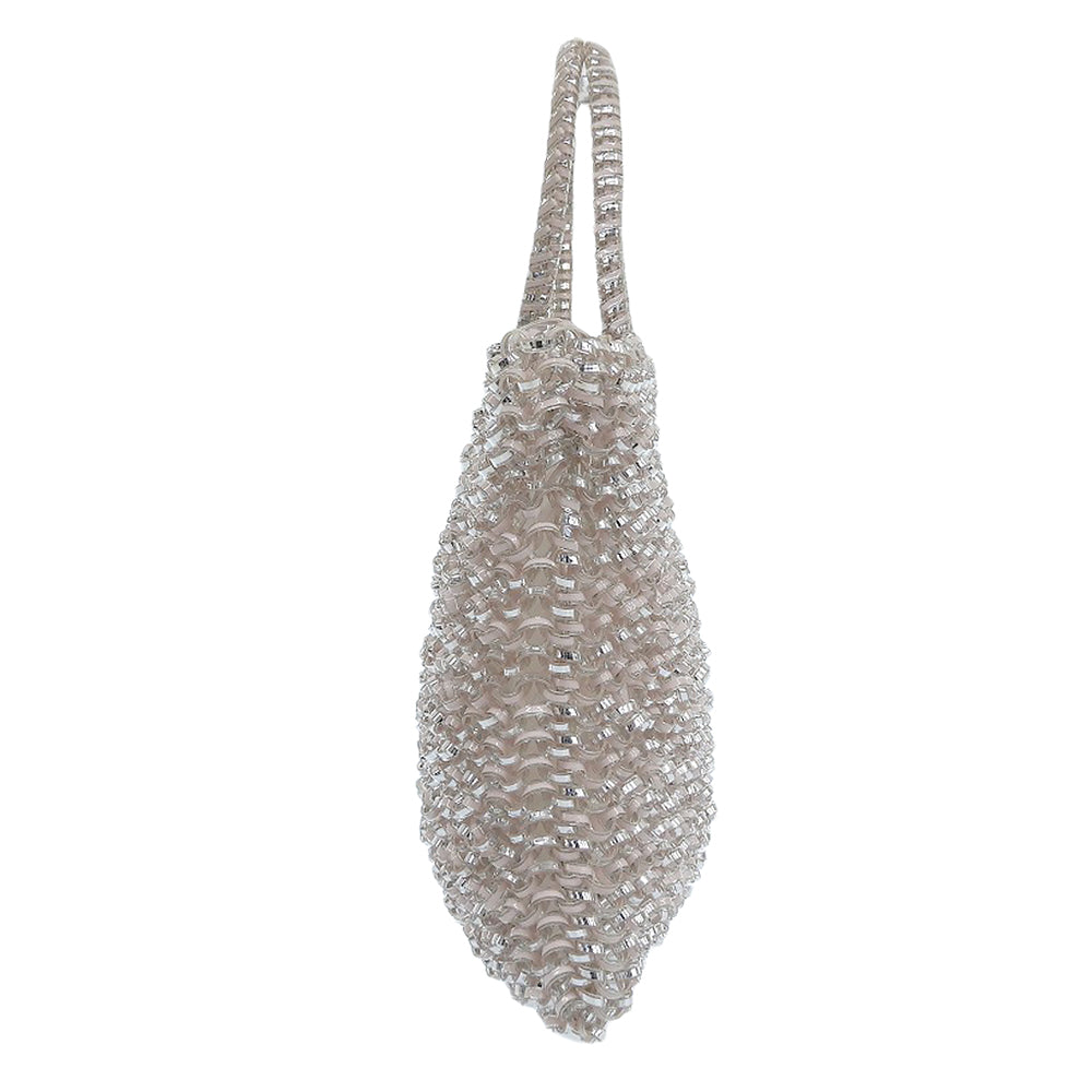 ANTEPRIMA アンテプリマ 美品 ミニアトゥーラ 2WAY ワイヤーバッグ ハンドバッグ ショルダーバッグ レディース ピンク ハンドバッグ