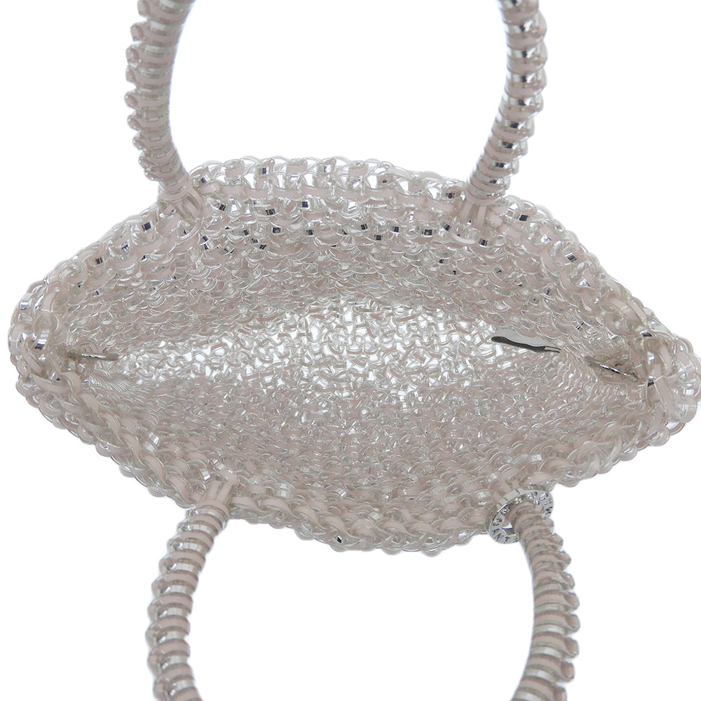 ANTEPRIMA アンテプリマ 美品 ミニアトゥーラ 2WAY ワイヤーバッグ ハンドバッグ ショルダーバッグ レディース ピンク ハンドバッグ