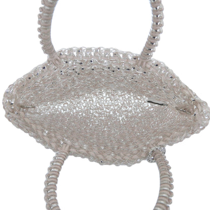 ANTEPRIMA アンテプリマ 美品 ミニアトゥーラ 2WAY ワイヤーバッグ ハンドバッグ ショルダーバッグ レディース ピンク ハンドバッグ