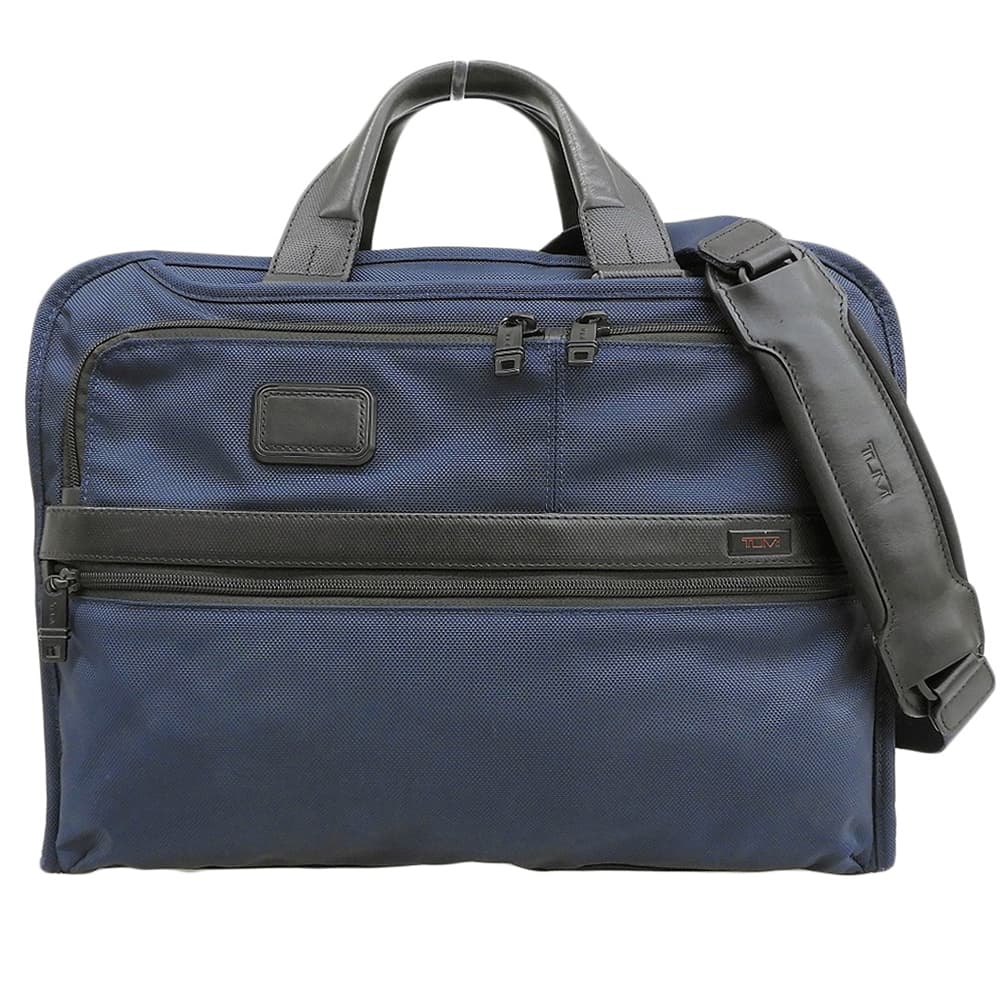 TUMI 途明 ALPHA2 系列两用公文包 商务包 男士 藏蓝色 26108NVS2E 公文包 商务包