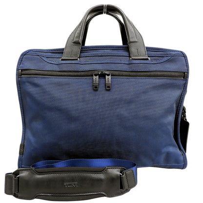 TUMI 途明 ALPHA2 系列两用公文包 商务包 男士 藏蓝色 26108NVS2E 公文包 商务包