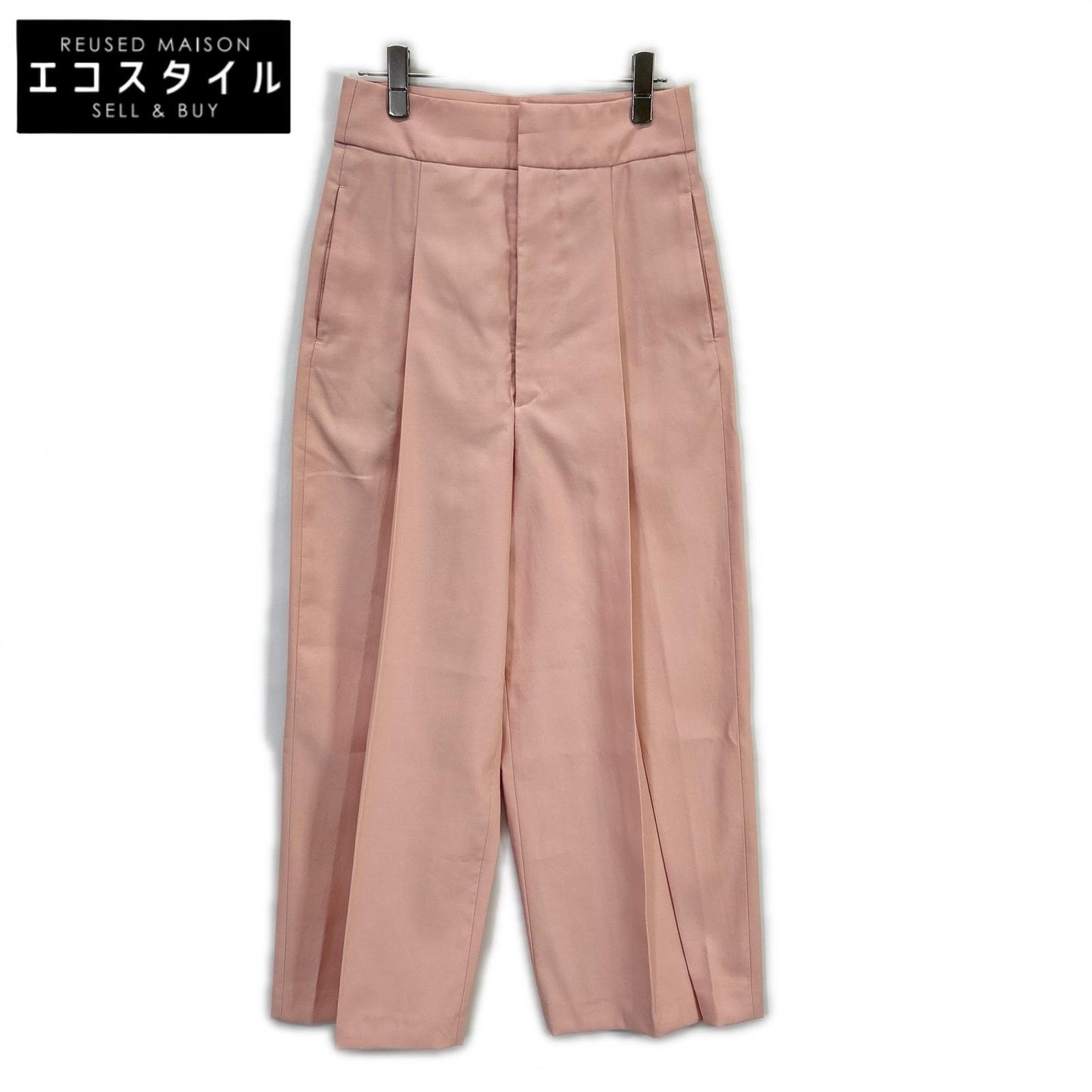 ASTRAET Pink Tuck Wide Pants Bottoms 0