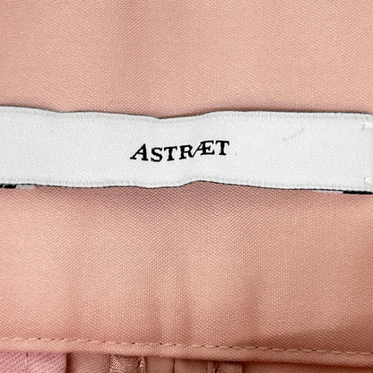 ASTRAET Pink Tuck Wide Pants Bottoms 0