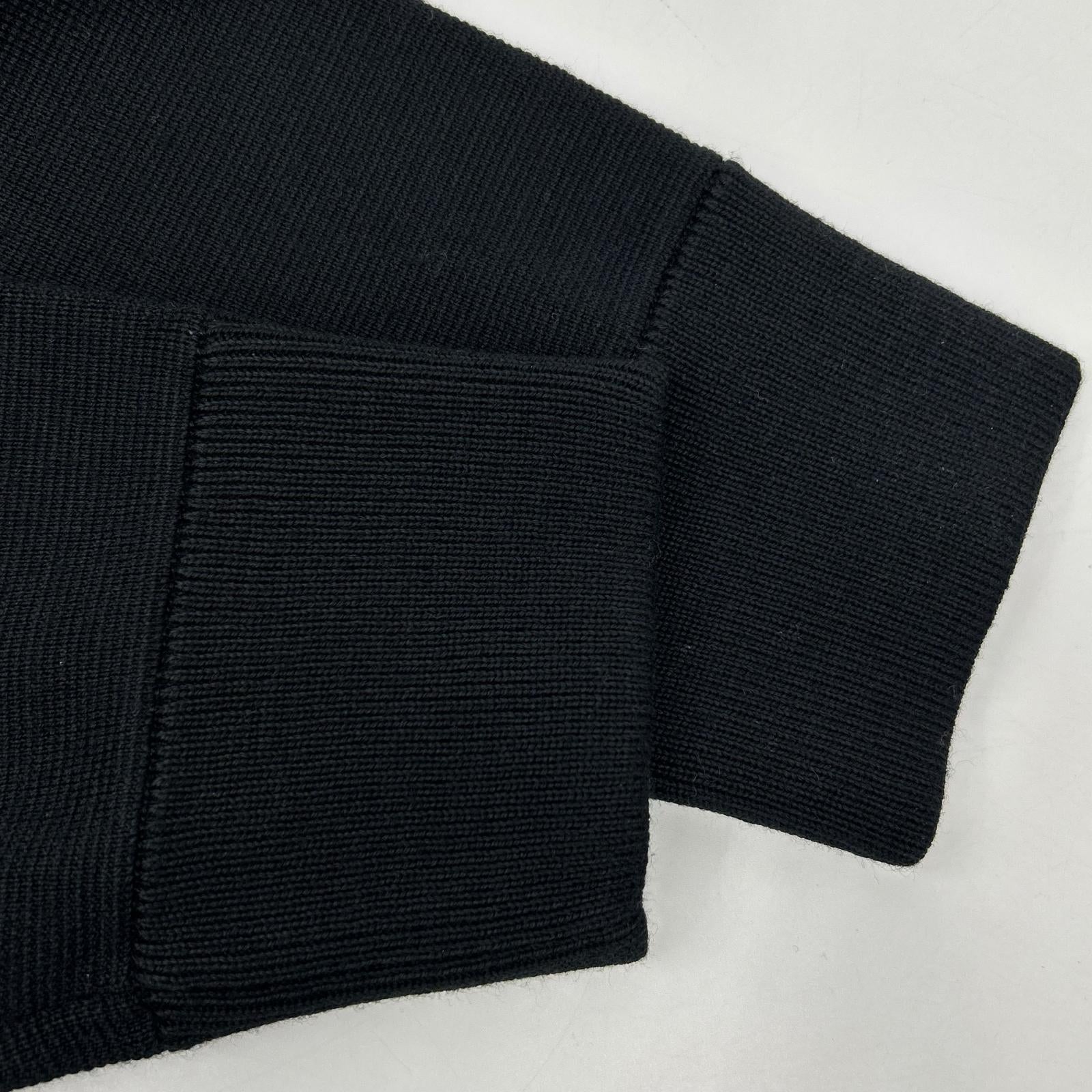【近乎全新/25年款】K20919B50700 CARDIGAN TRICOT 针织/尼龙拼接 拉链式羽绒夹克 夹克 L 男士