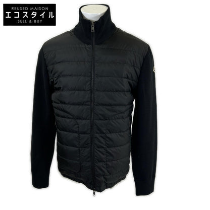 【近乎全新/25年款】K20919B50700 CARDIGAN TRICOT 针织/尼龙拼接 拉链式羽绒夹克 夹克 L 男士