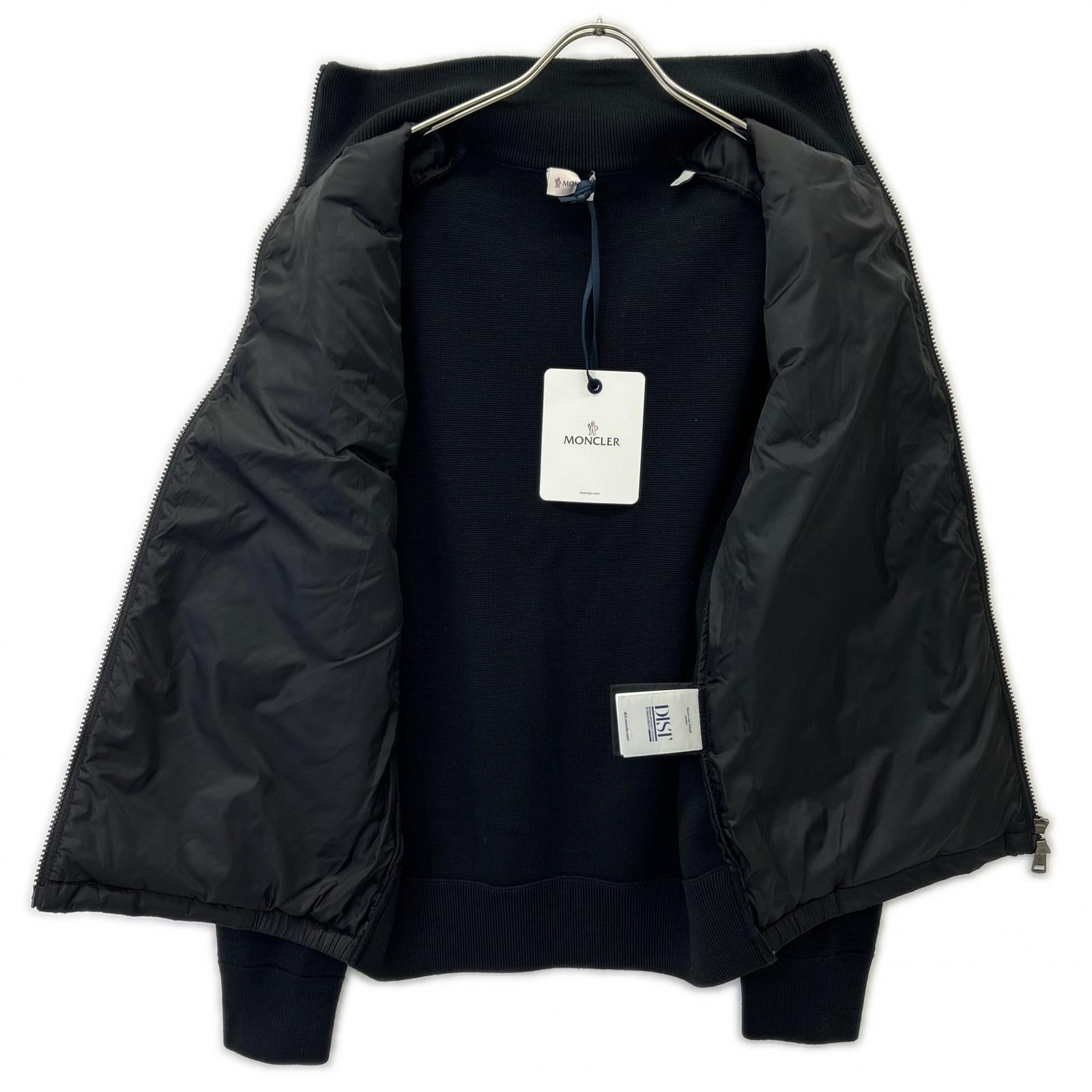 【近乎全新/25年款】K20919B50700 CARDIGAN TRICOT 针织/尼龙拼接 拉链式羽绒夹克 夹克 L 男士