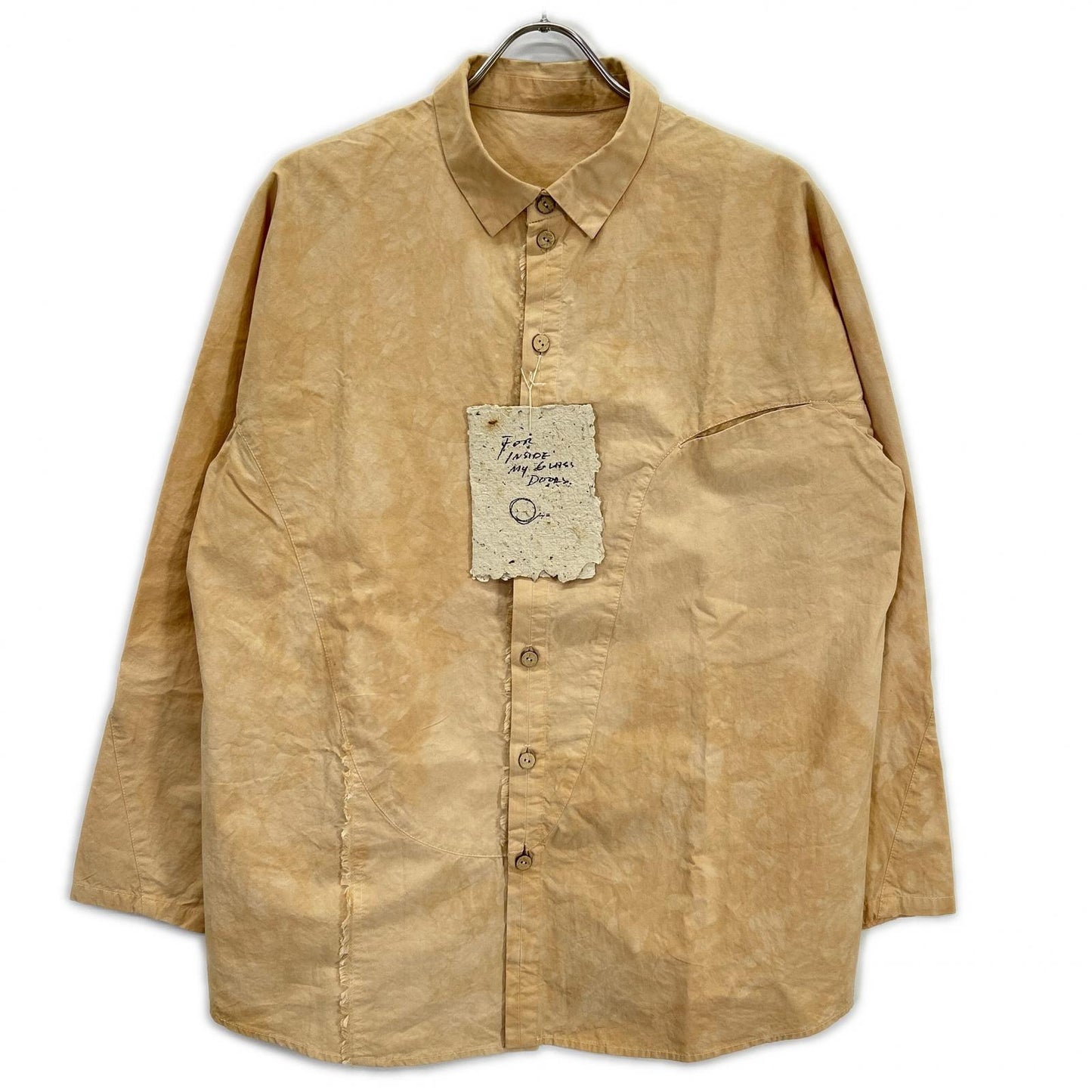 POMPEII TEA long-sleeve flannel shirt tops
