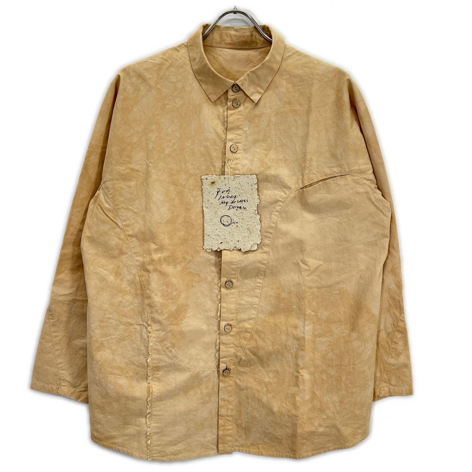 POMPEII TEA long-sleeve flannel shirt tops