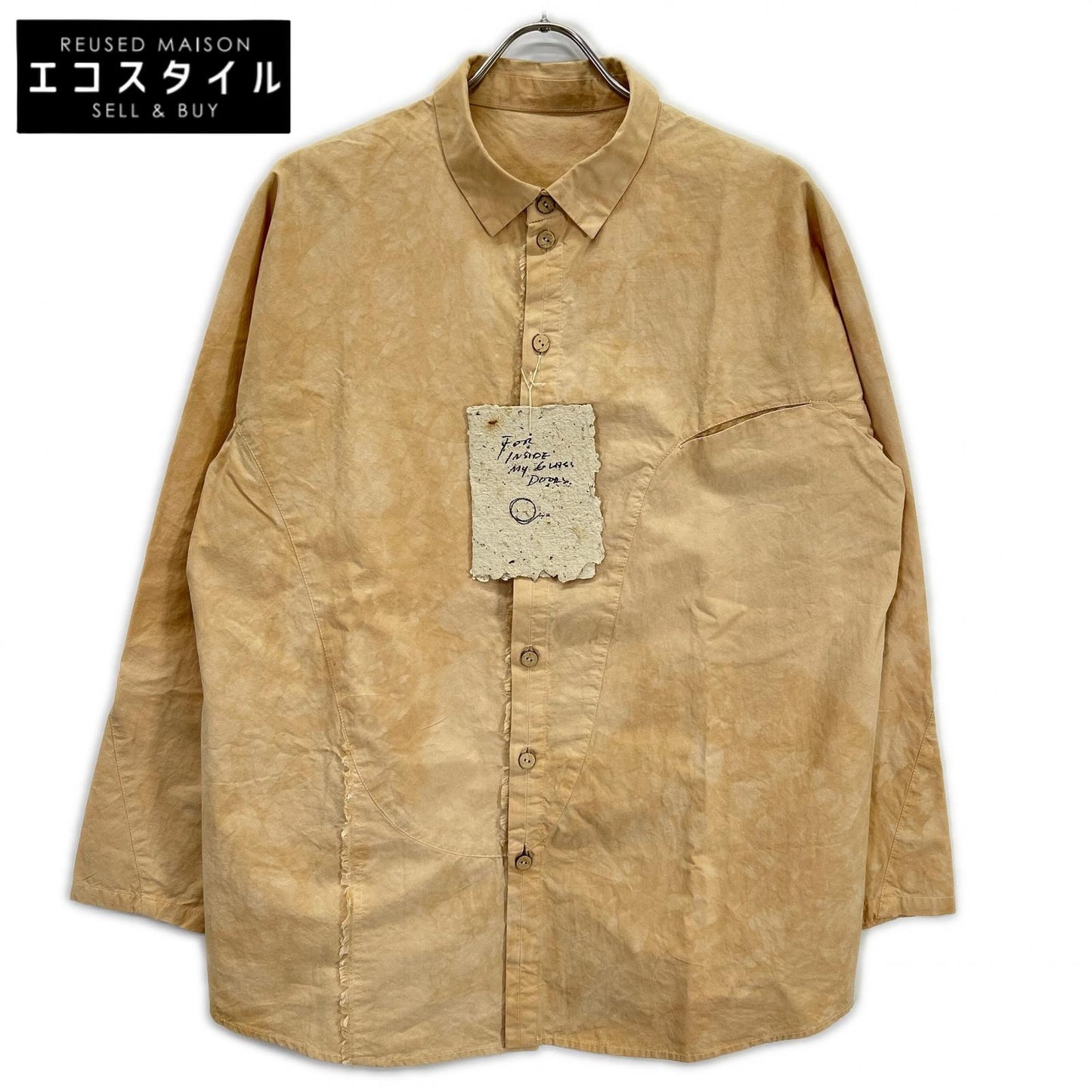 POMPEII TEA long-sleeve flannel shirt tops