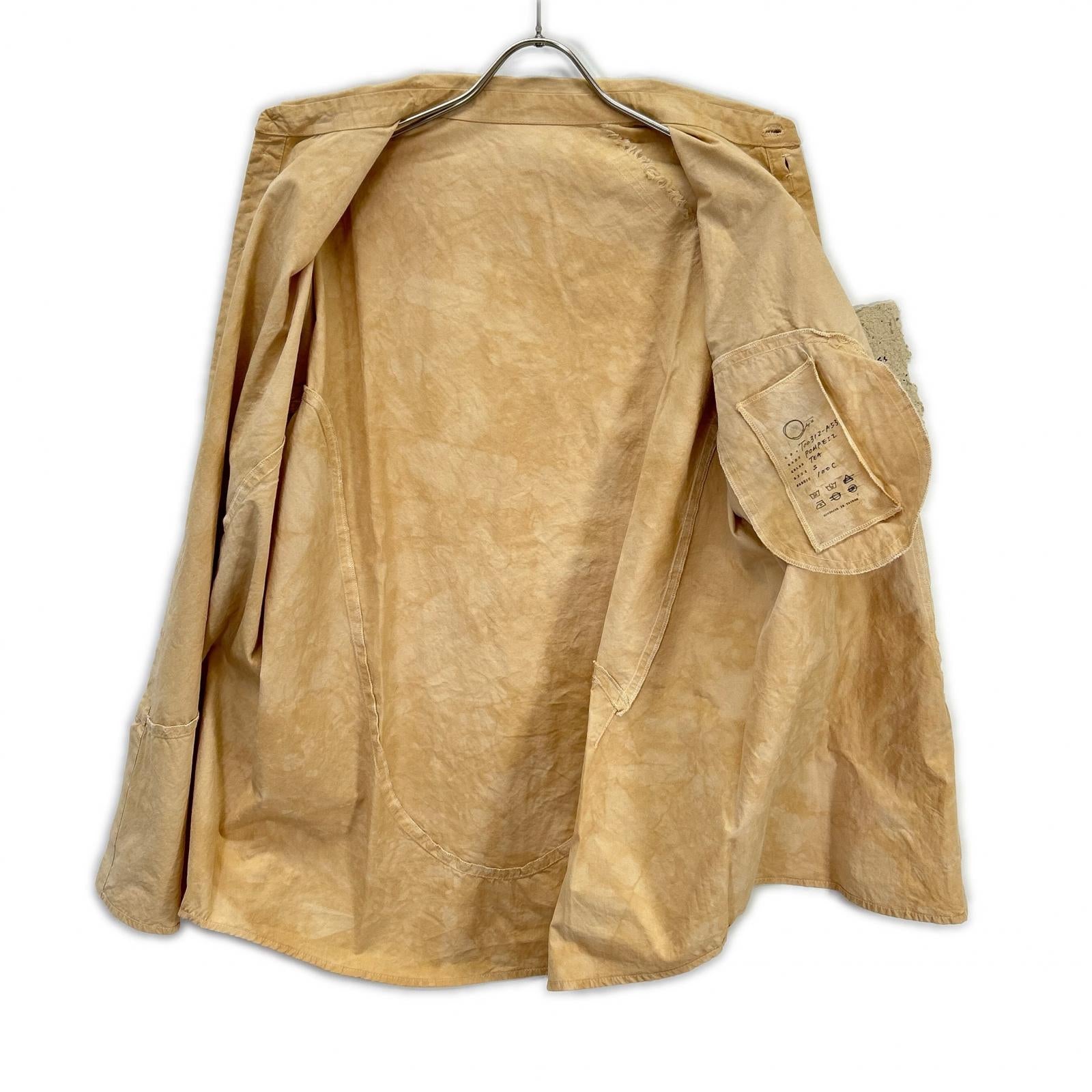 POMPEII TEA long-sleeve flannel shirt tops