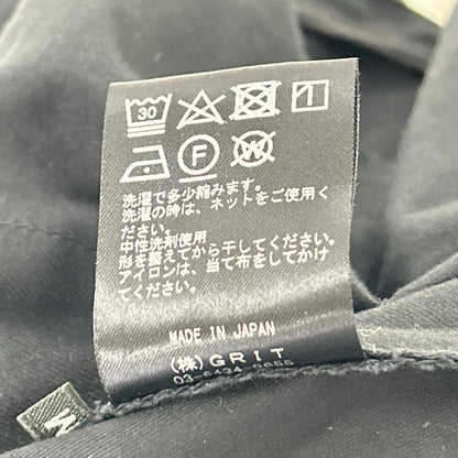 OBSIDIAN オブシディアン 21AW　0DM22SP056 ブラック コットン パンツ ボトムス