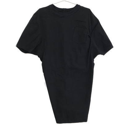 ISSEY MIYAKE イッセイミヤケ IM61FJ501 GENERIC WEAR バックジップ 半袖カットソー トップス