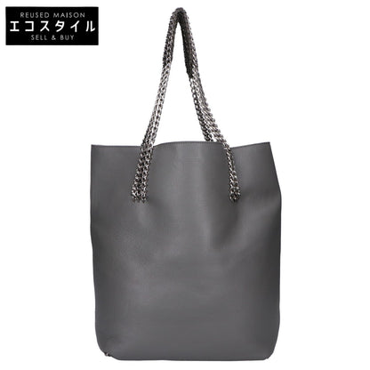 DE COUTURE デクチュール チェーンハンドル レザー トートバッグ