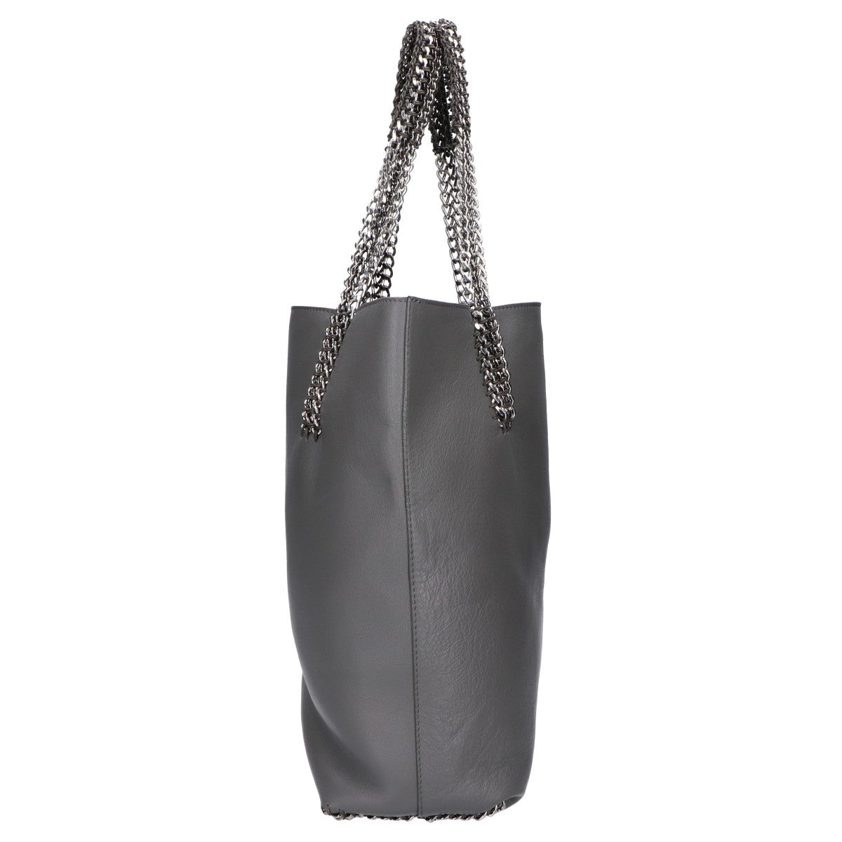 DE COUTURE デクチュール チェーンハンドル レザー トートバッグ