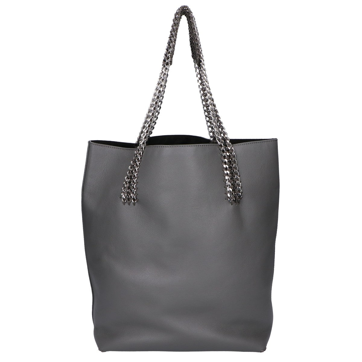 DE COUTURE デクチュール チェーンハンドル レザー トートバッグ