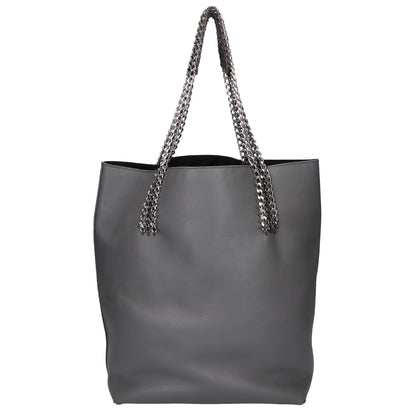 DE COUTURE デクチュール チェーンハンドル レザー トートバッグ