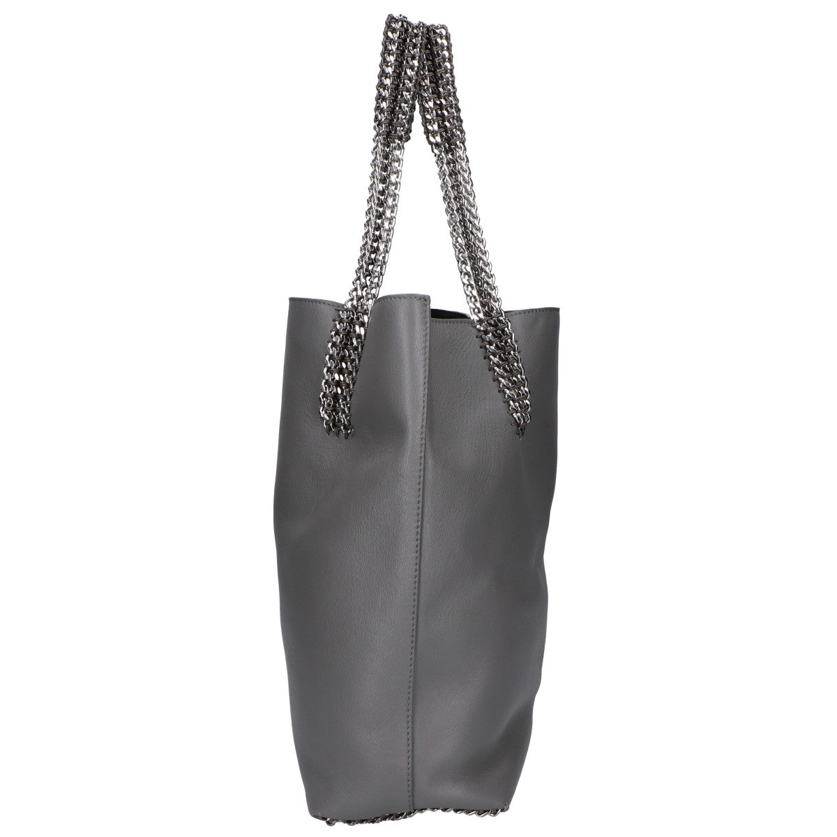 DE COUTURE デクチュール チェーンハンドル レザー トートバッグ