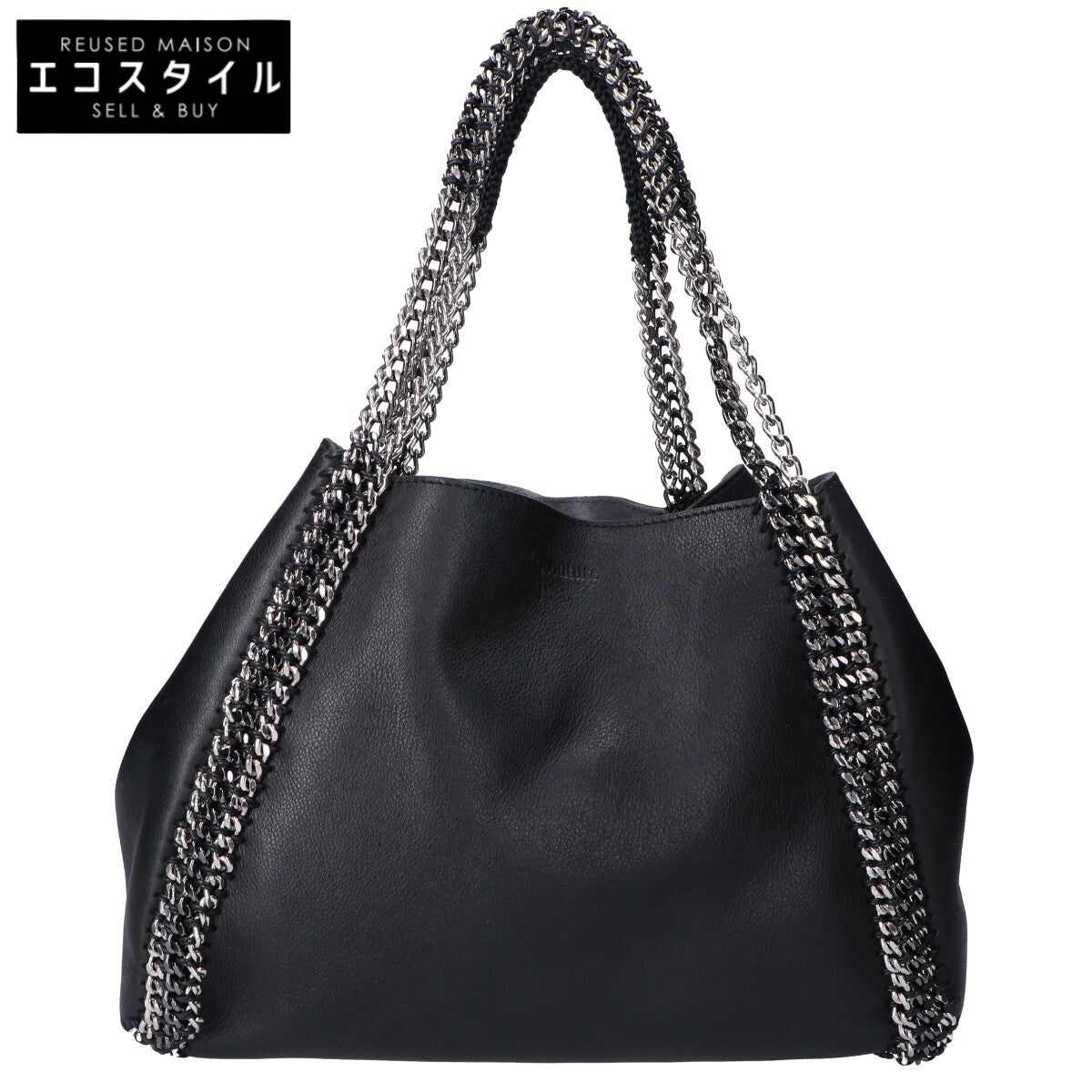 DE COUTURE デクチュール 【美品】DALIDA チェーンハンドル レザー ハンドバッグ