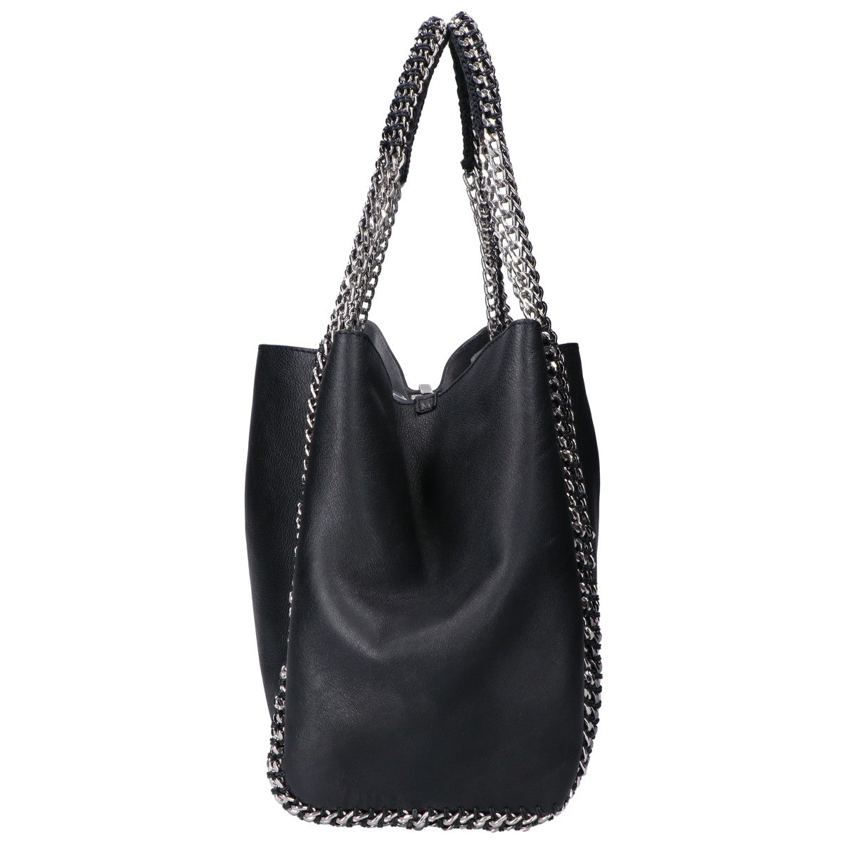 DE COUTURE デクチュール 【美品】DALIDA チェーンハンドル レザー ハンドバッグ