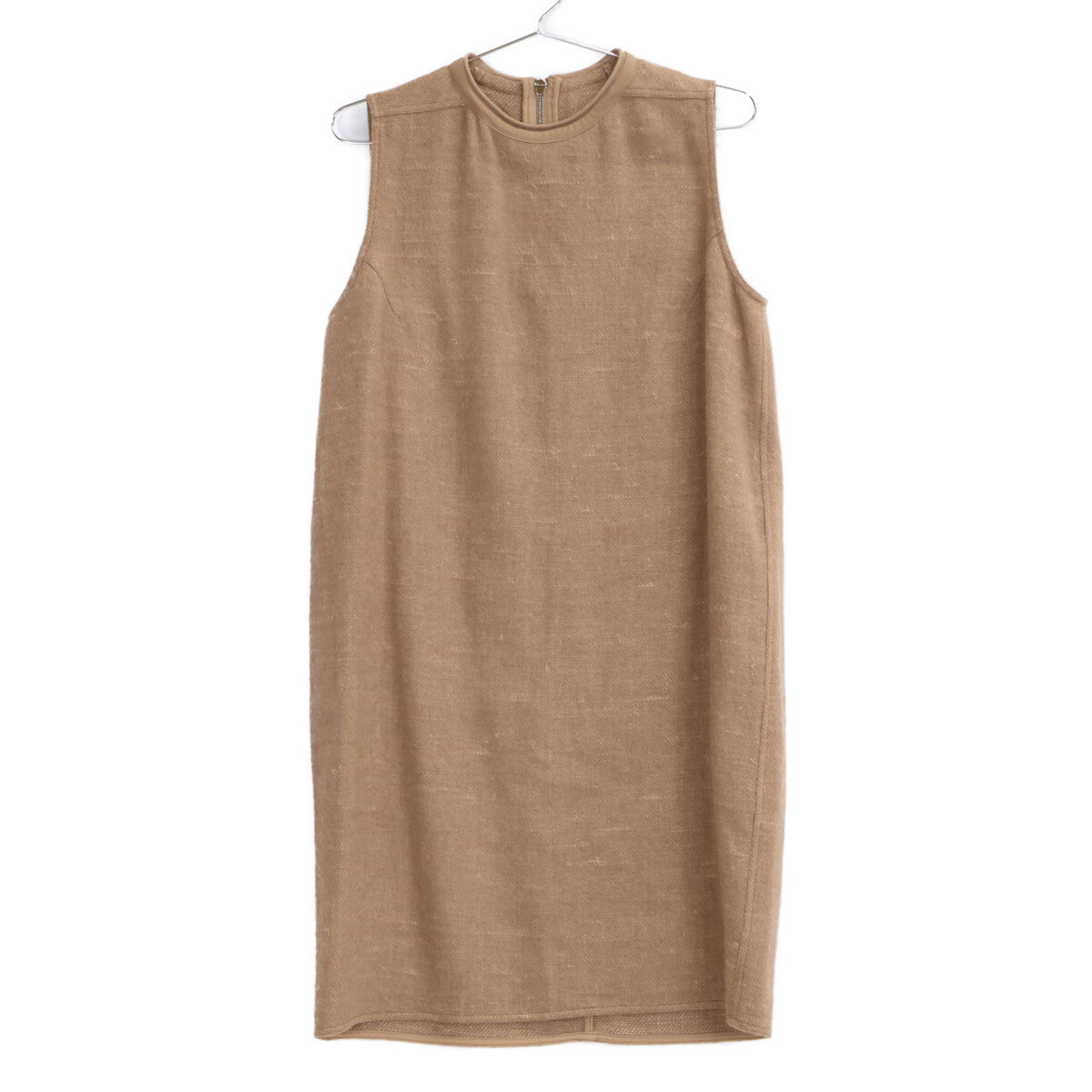Rick Owens リックオウエンス RO18F4571ーWCPP キャメル混 ノースリーブ ワンピース