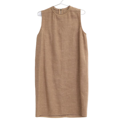 Rick Owens リックオウエンス RO18F4571ーWCPP キャメル混 ノースリーブ ワンピース