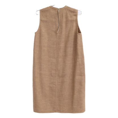 Rick Owens リックオウエンス RO18F4571ーWCPP キャメル混 ノースリーブ ワンピース