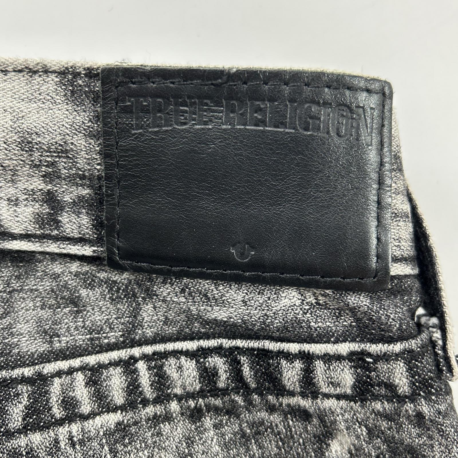 TRUE RELIGION Black GENO Denim Pants Bottoms
