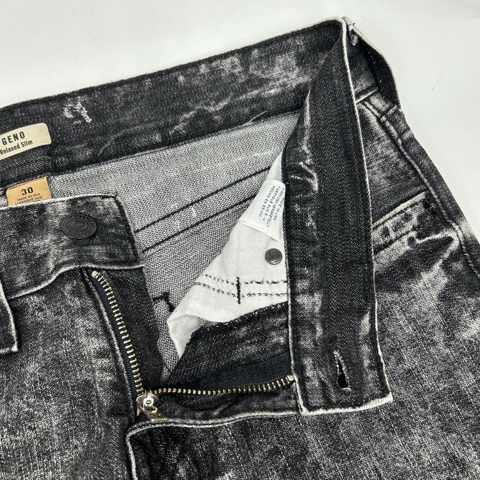 TRUE RELIGION Black GENO Denim Pants Bottoms