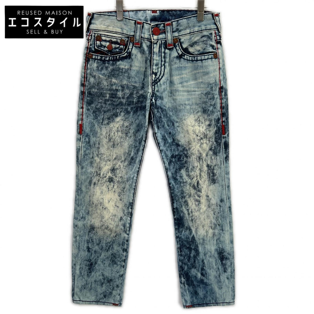 TRUE RELIGION True Religion 白色 RICKY 牛仔裤 下装