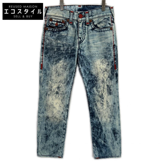 TRUE RELIGION White Ricky Denim Pants Bottoms