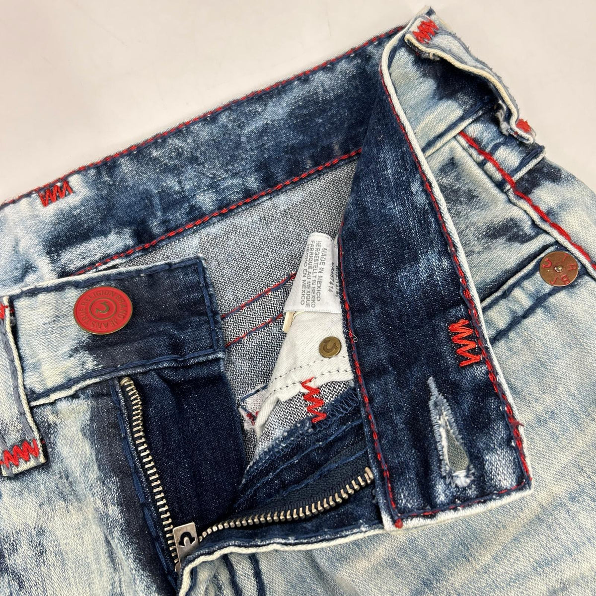 TRUE RELIGION True Religion 白色 RICKY 牛仔裤 下装