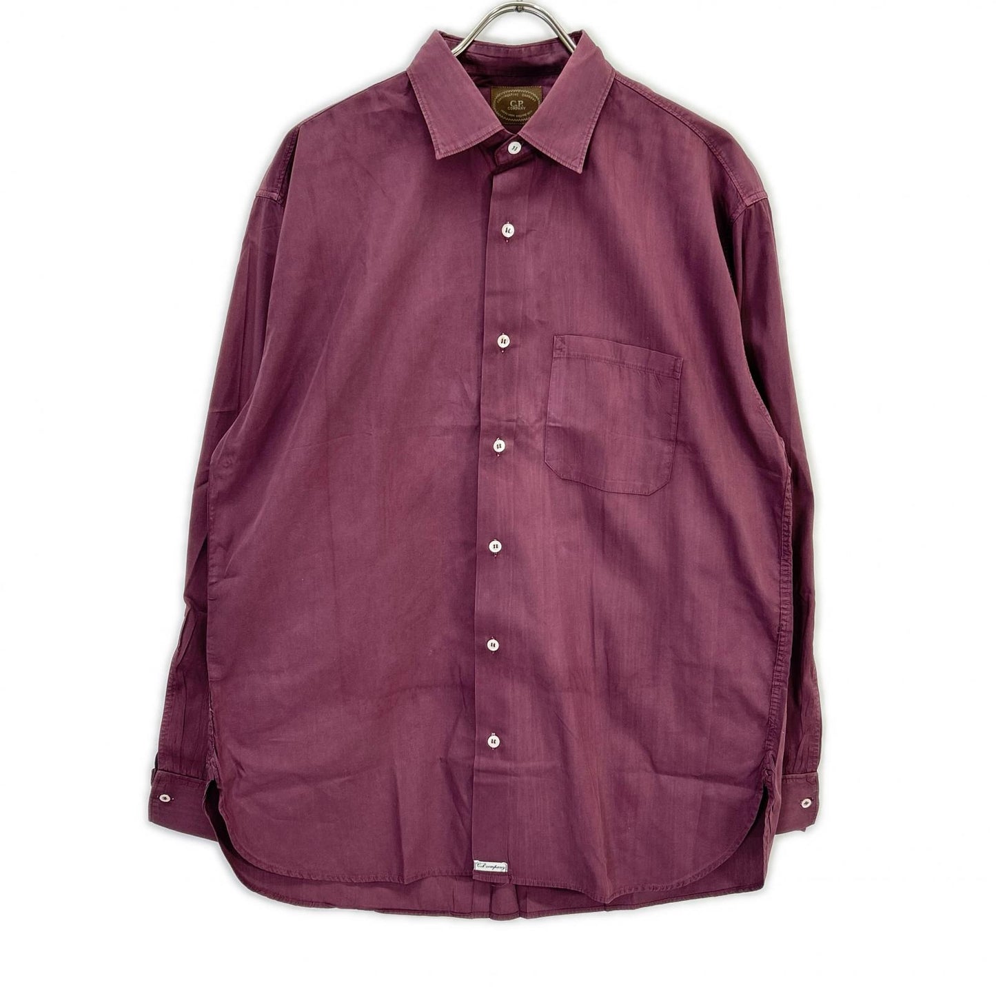 C.P.COMPANY シーピーカンパニー ボルドー 90s 長袖 シャツ トップス