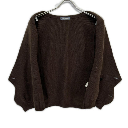 ISSEY MIYAKE MEN イッセイミヤケメン 80s ブラウン ウール ベスト　筆タグ ベスト