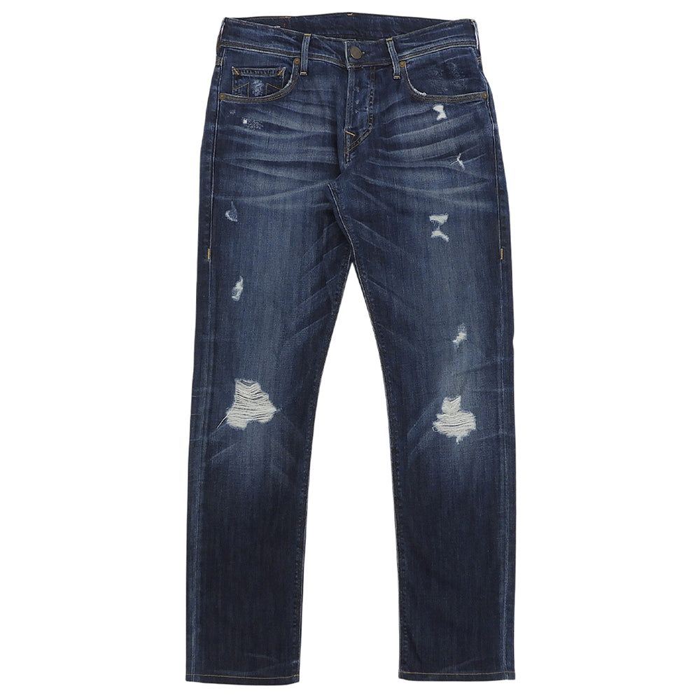 TRUE RELIGION トゥルーレリジョン 美品 GENO ダメージデニムパンツ ボトムス メンズ インディゴ 29 29 TRUE RELIGION トゥルーレリジョン 美品 GENO ダメージデニムパンツ