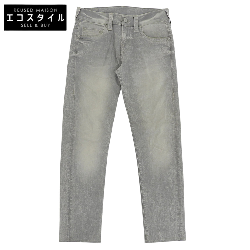 美品 GENO デニムパンツ ボトムス メンズ グレー 28 ボトムス 28 メンズ