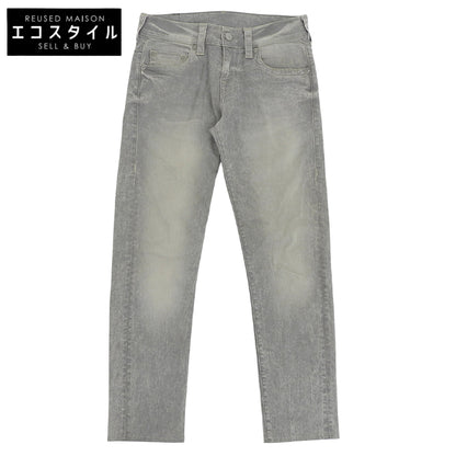 美品 GENO デニムパンツ ボトムス メンズ グレー 28 ボトムス 28 メンズ