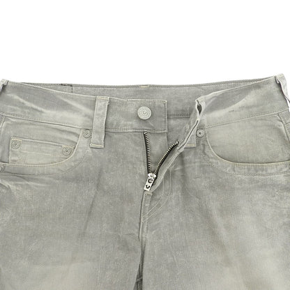 美品 GENO デニムパンツ ボトムス メンズ グレー 28 ボトムス 28 メンズ