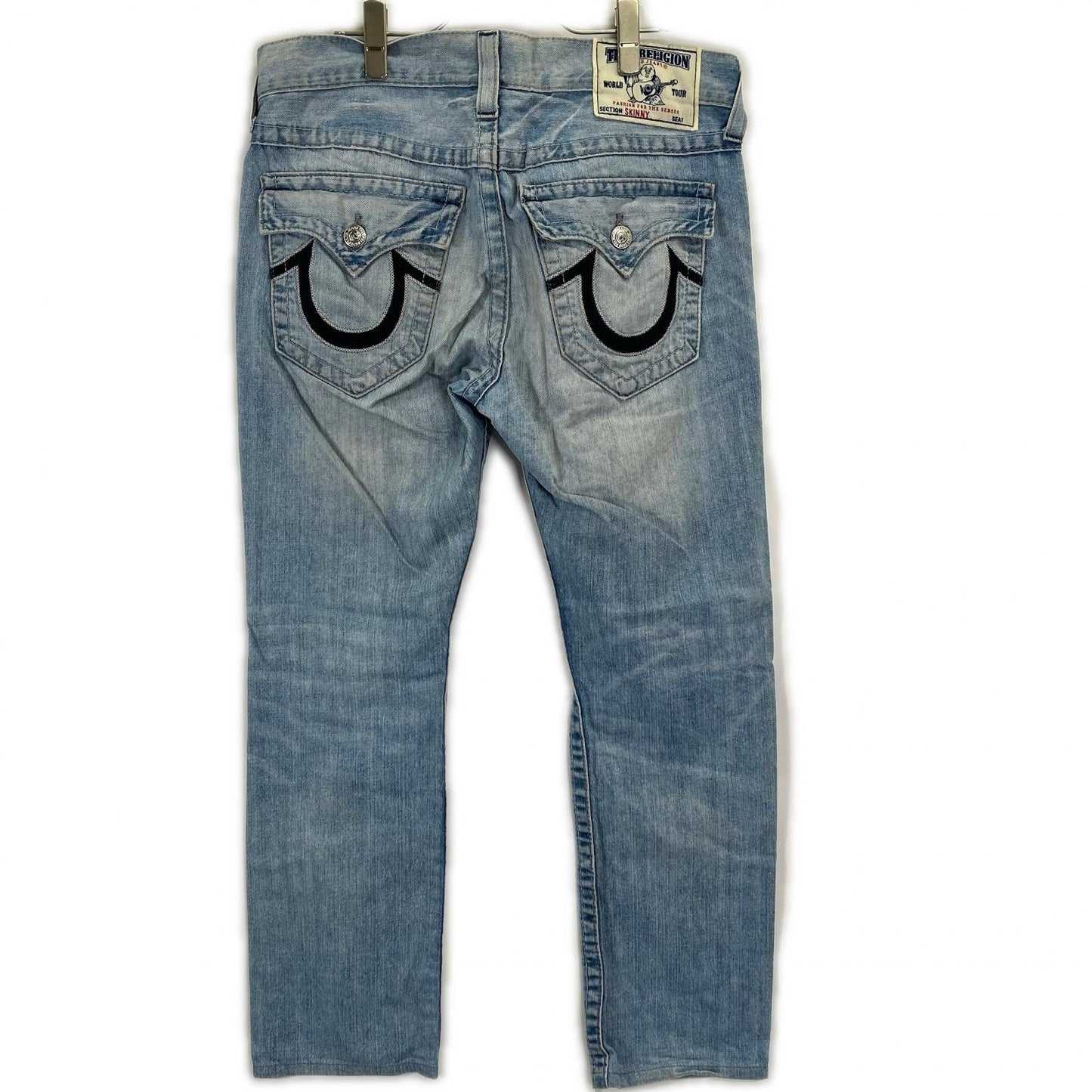 Blue skinny denim pants bottoms 32 men's