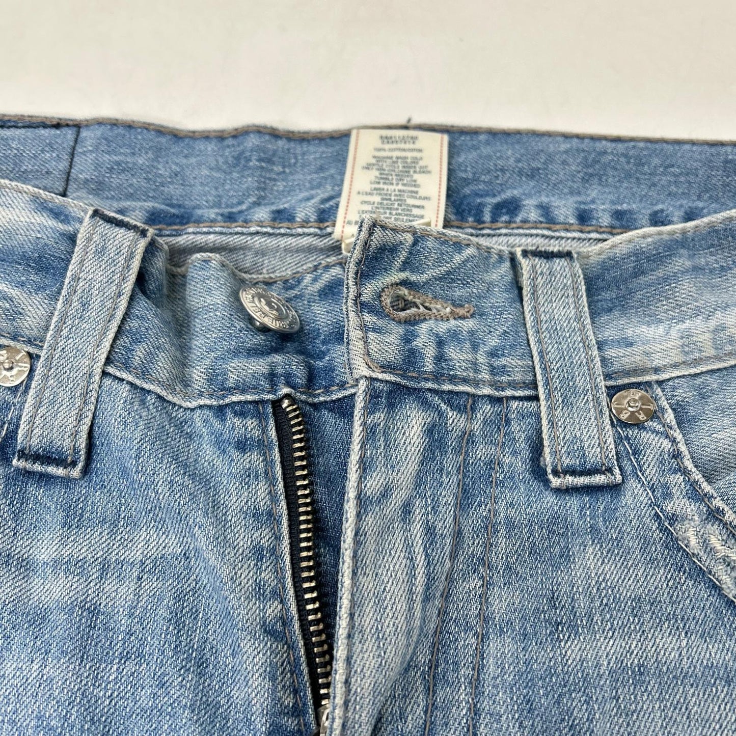Blue skinny denim pants bottoms 32 men's