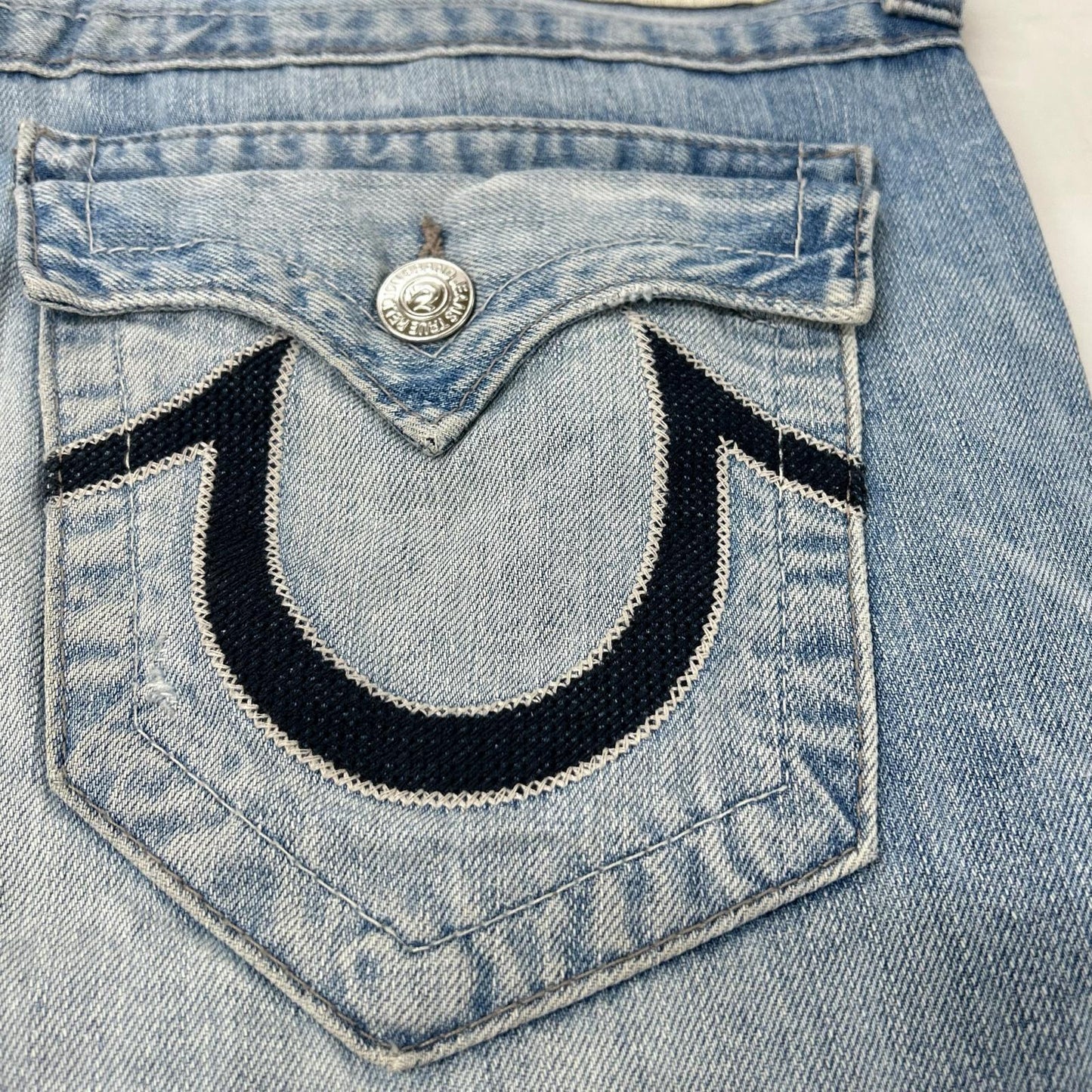Blue skinny denim pants bottoms 32 men's