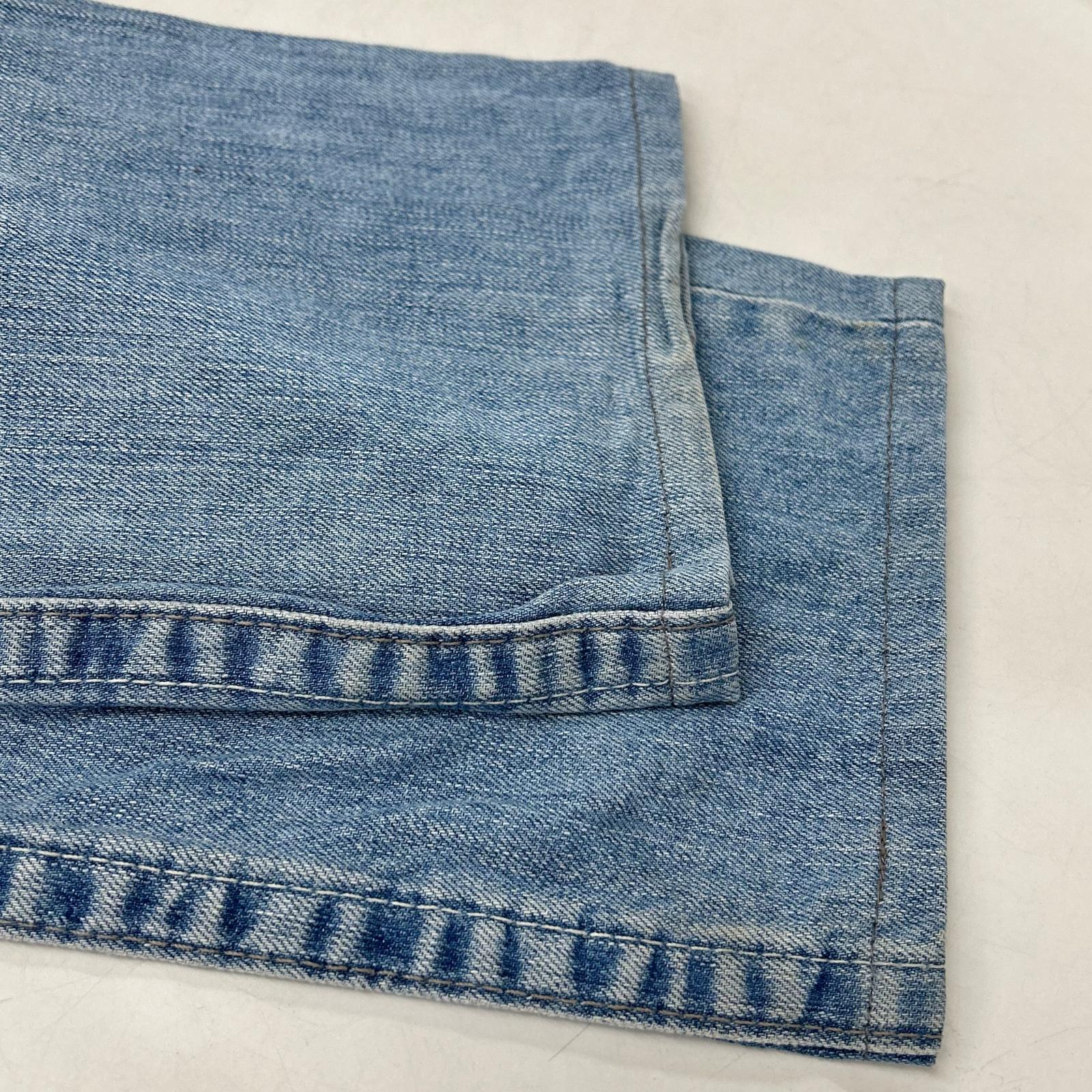 Blue skinny denim pants bottoms 32 men's