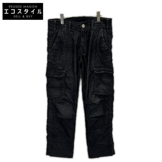Black Cargo Pants Bottoms 31 Men's