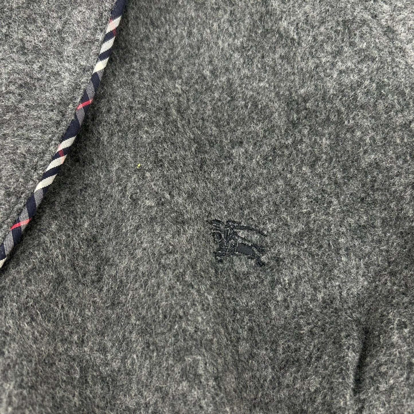 Burberry LONDON バーバリーロンドン グレー ウール カシミヤ混 ガウンコート コート