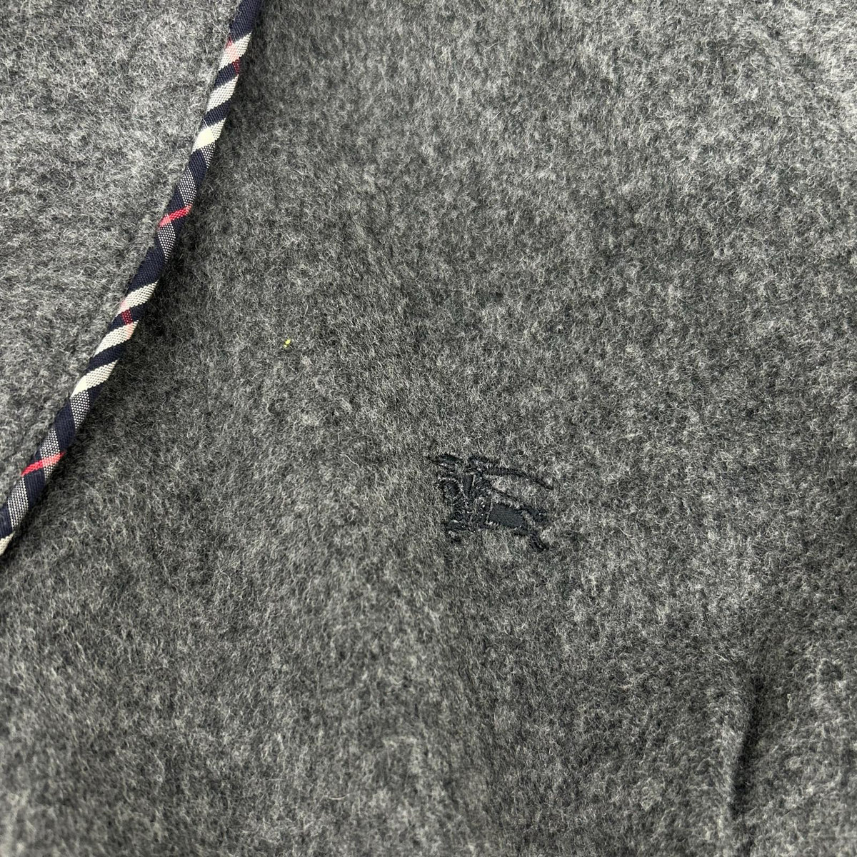 Burberry LONDON バーバリーロンドン グレー ウール カシミヤ混 ガウンコート コート