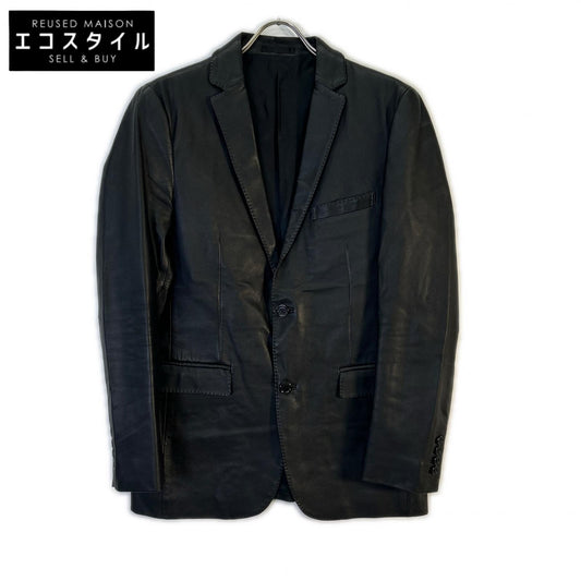 Burberry Black Label バーバリーブラックレーベル 11年製 ブラック レザージャケット ジャケット