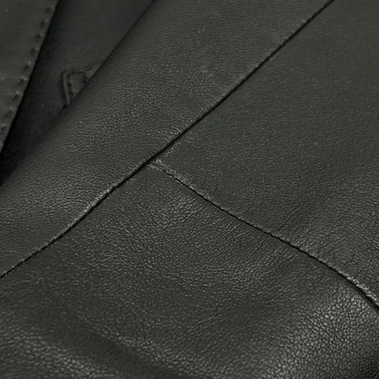 Burberry Black Label バーバリーブラックレーベル 11年製 ブラック レザージャケット ジャケット