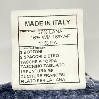 GL260MF ﾌﾞﾙｰ 裏地総柄 ｼﾞｬｹｯﾄ ジャケット 48 メンズ