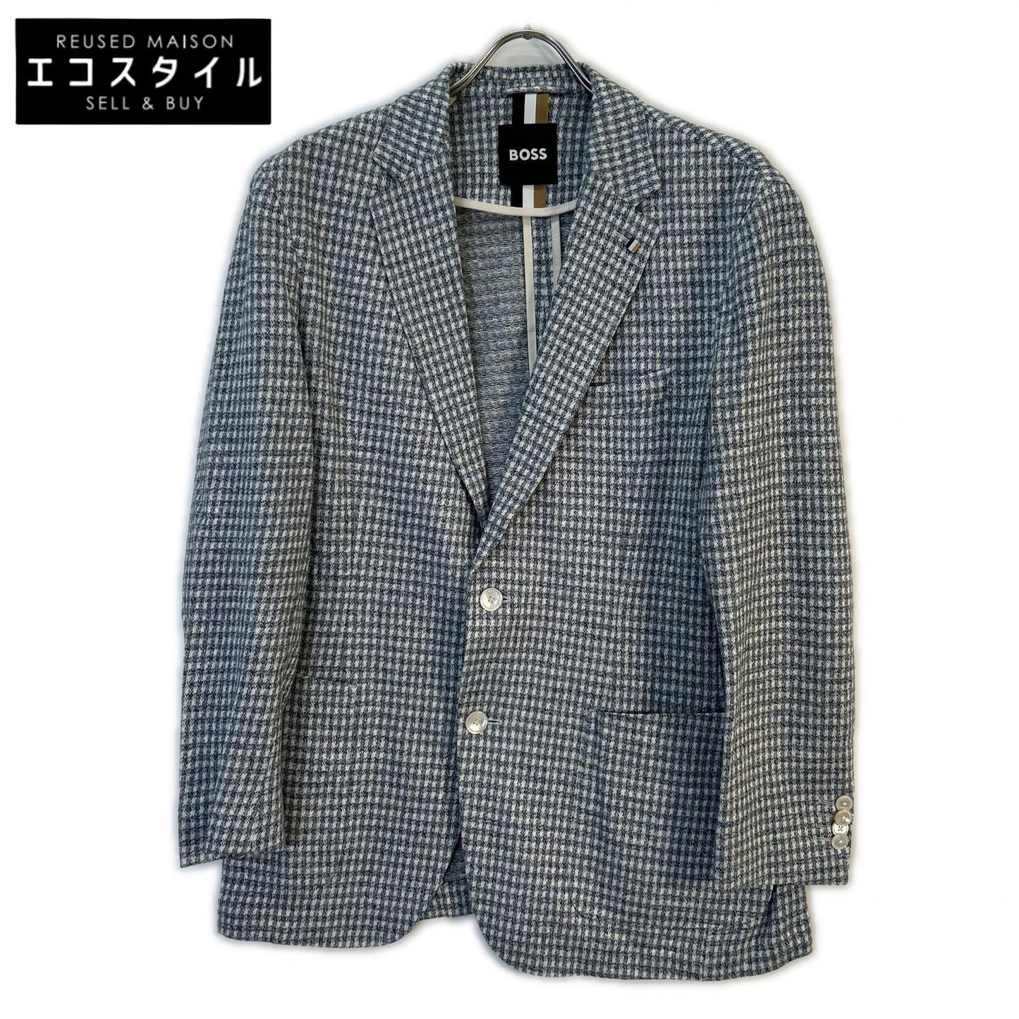 Blue Jersey Jacket, size 50 for men