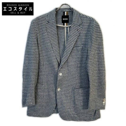 HUGOBOSS ヒューゴボス ブルー ジャージー ジャケット ジャケット